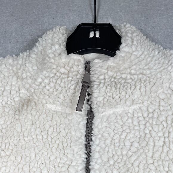 Fabletics Jacket Womens SZ Small Rylan Sherpa Teddy Jacket Full Zip Plush - Picture 2 of 13